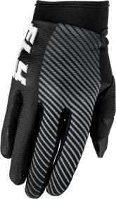 Guantes Fly F-16 Negro/Blanco Niño